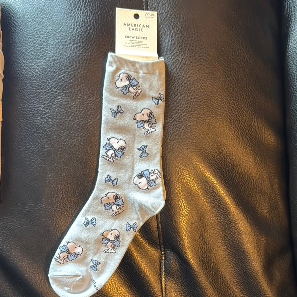 American Eagle Outfitters Snoopy Crew Socks